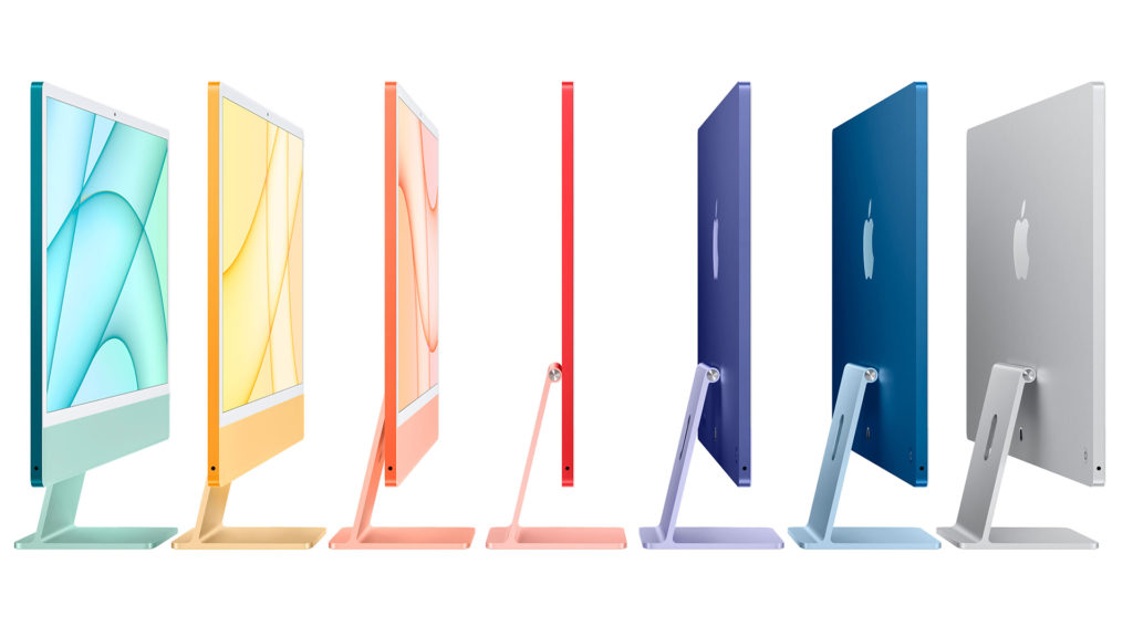 Νέα χρωματιστά iMac